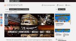 Desktop Screenshot of conventum.se